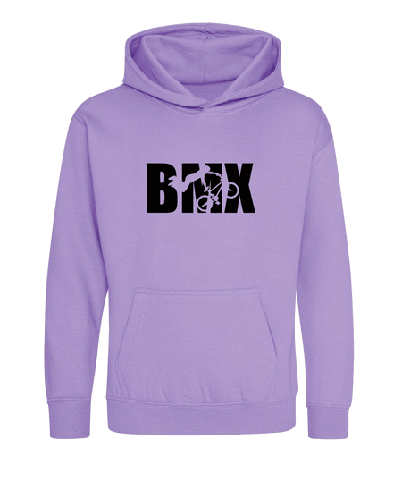 Big Bobble Hats Ltd Kids Hoody Extra Extra Small / Digital Lavender Kids BMX Hoodie