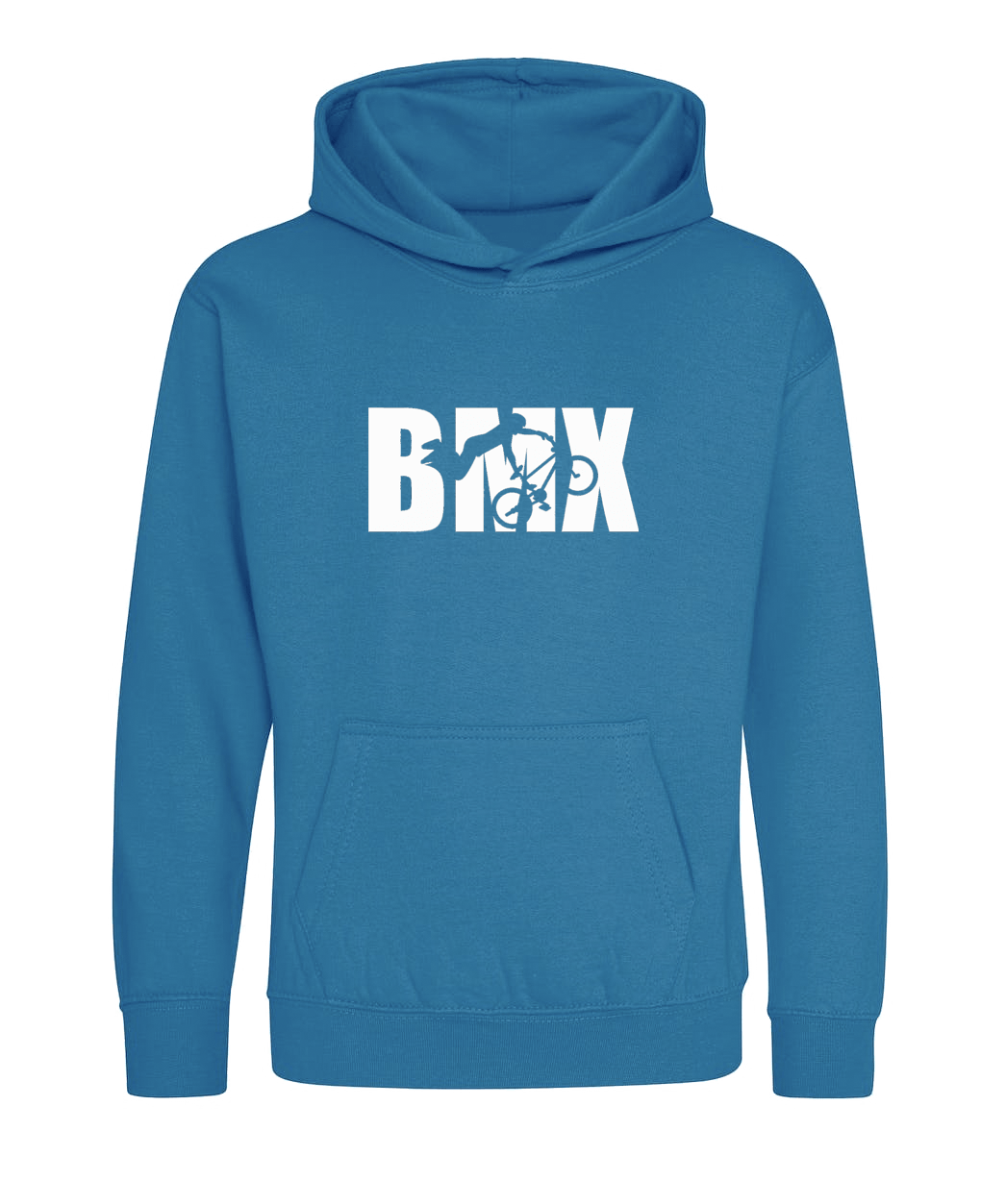 Big Bobble Hats Ltd Kids Hoody Extra Extra Small / Sapphire Blue Kids BMX Hoodie