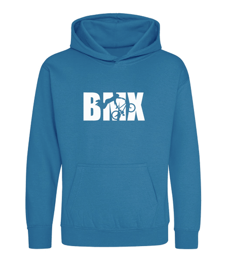 Big Bobble Hats Ltd Kids Hoody Extra Extra Small / Sapphire Blue Kids BMX Hoodie