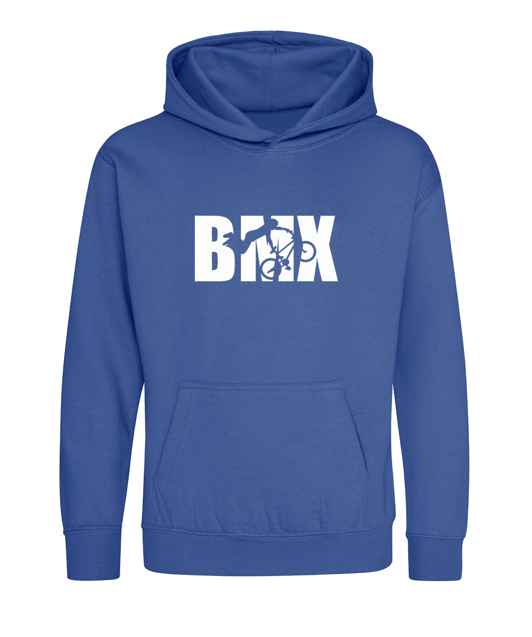 Big Bobble Hats Ltd Kids Hoody Extra Extra Small / Royal Blue Kids BMX Hoodie