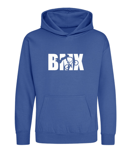 Big Bobble Hats Ltd Kids Hoody Extra Extra Small / Royal Blue Kids BMX Hoodie