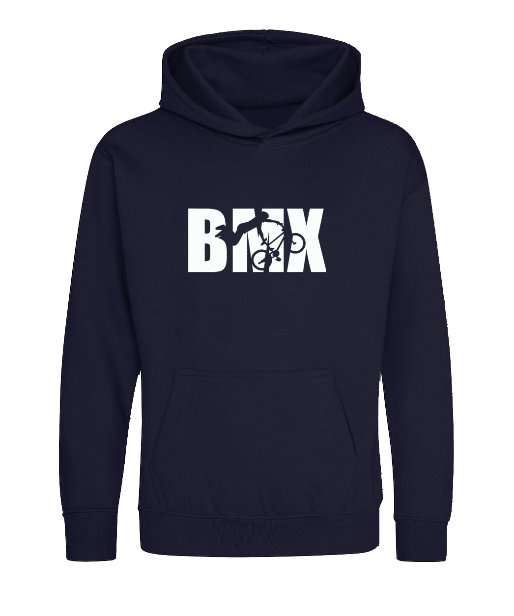 Big Bobble Hats Ltd Kids Hoody Extra Extra Small / Navy Kids BMX Hoodie