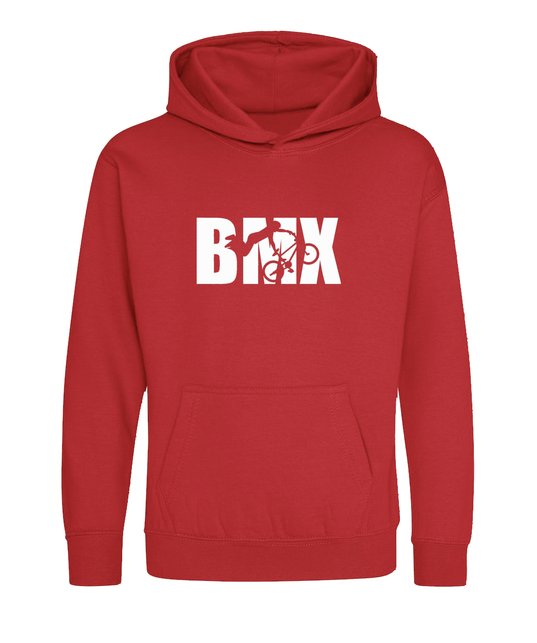 Big Bobble Hats Ltd Kids Hoody Extra Extra Small / Red Kids BMX Hoodie