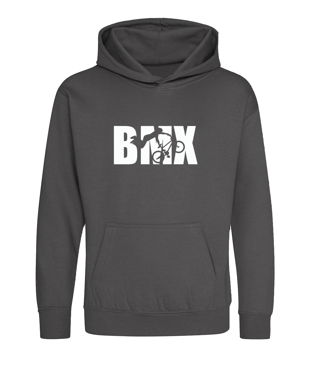 Big Bobble Hats Ltd Kids Hoody Extra Extra Small / Storm Grey Kids BMX Hoodie