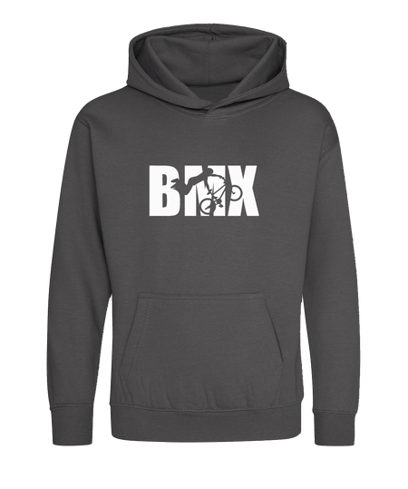 Big Bobble Hats Ltd Kids Hoody Extra Extra Small / Storm Grey Kids BMX Hoodie