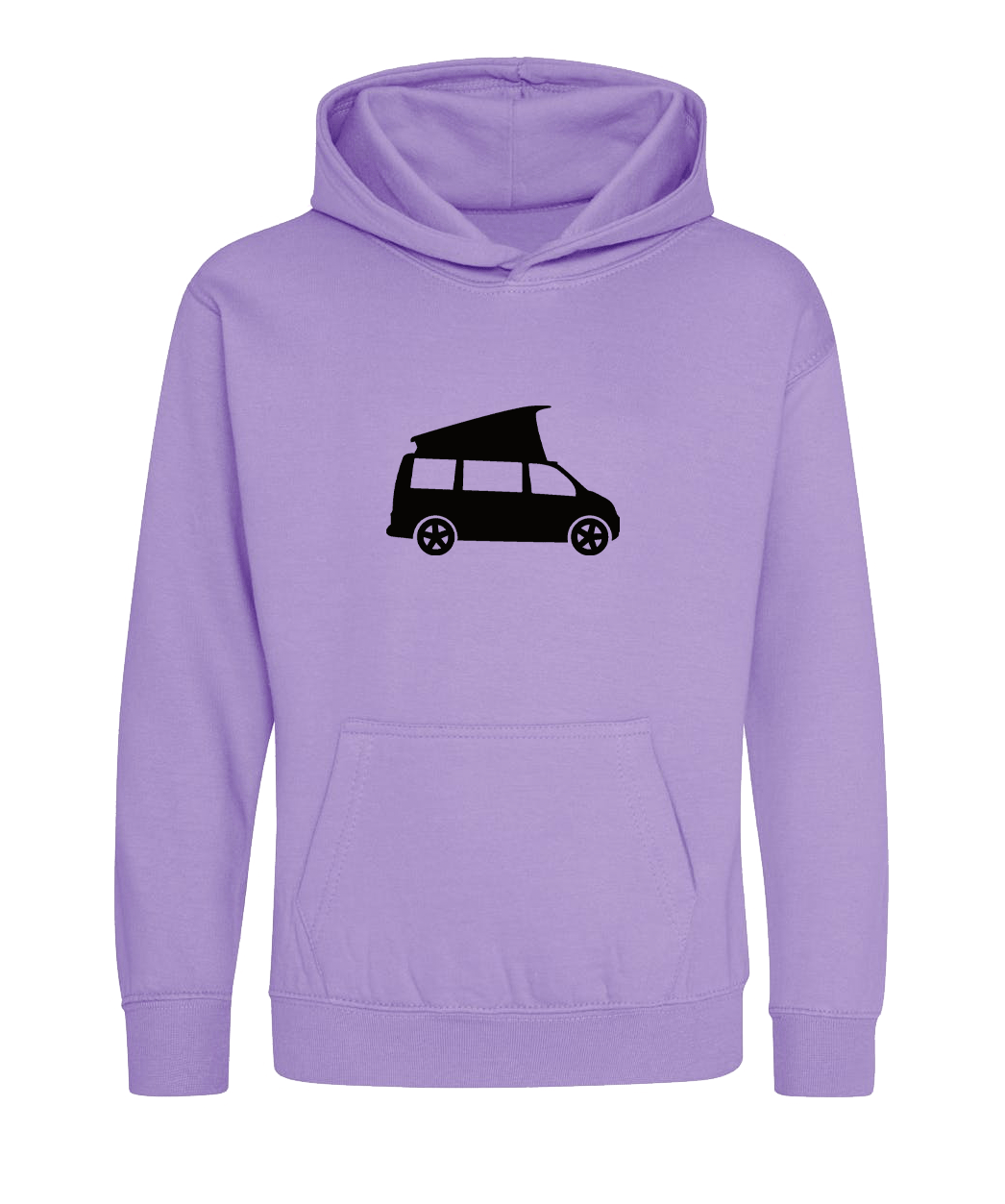 Big Bobble Hats Ltd Kids Hoody Extra Extra Small / Digital Lavender Kids Campervan Hoodie