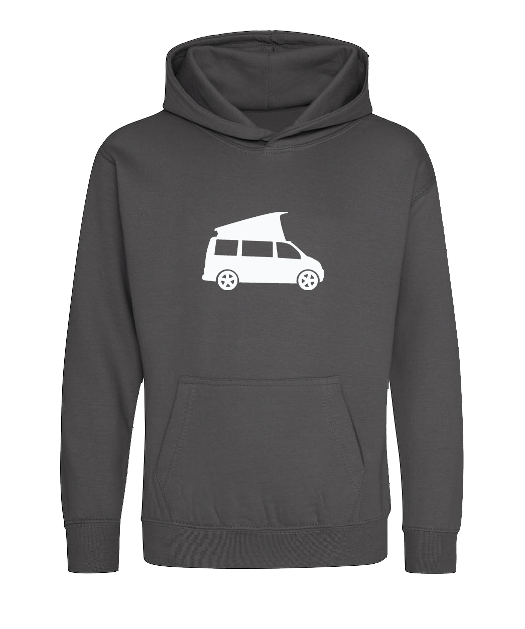 Big Bobble Hats Ltd Kids Hoody Extra Extra Small / Storm Grey Kids Campervan Hoodie