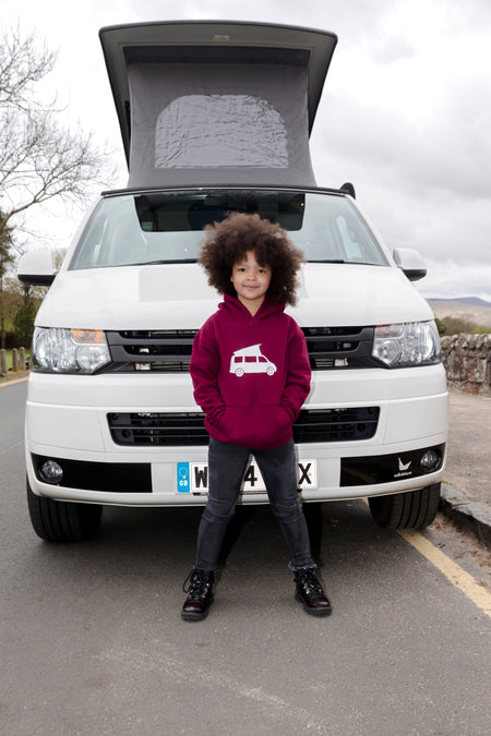 Big Bobble Hats Ltd Kids Hoody Kids Campervan Hoodie