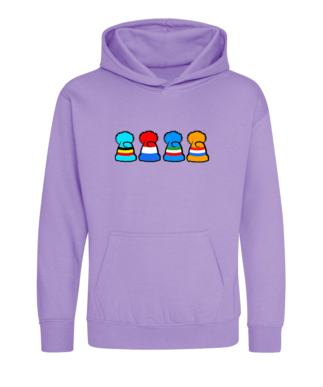 Big Bobble Hats Ltd Kids Hoody Extra Extra Small / Digital Lavender Kids Classics Hoodie