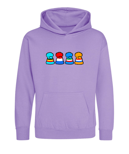 Big Bobble Hats Ltd Kids Hoody Extra Extra Small / Digital Lavender Kids Classics Hoodie