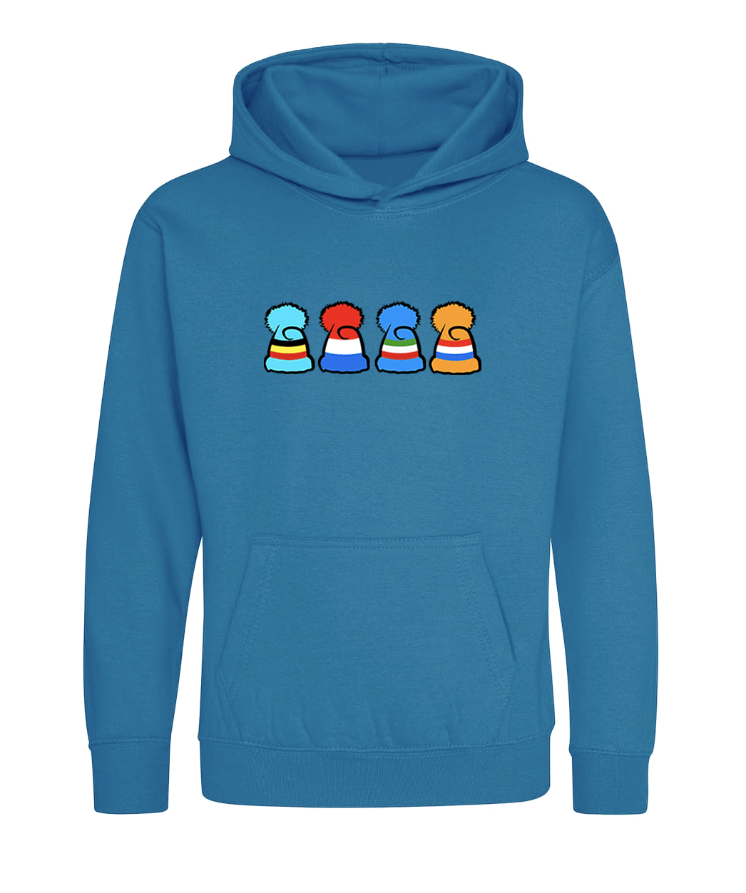 Big Bobble Hats Ltd Kids Hoody Extra Extra Small / Sapphire Blue Kids Classics Hoodie