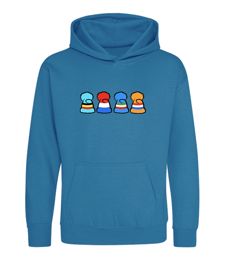 Big Bobble Hats Ltd Kids Hoody Extra Extra Small / Sapphire Blue Kids Classics Hoodie