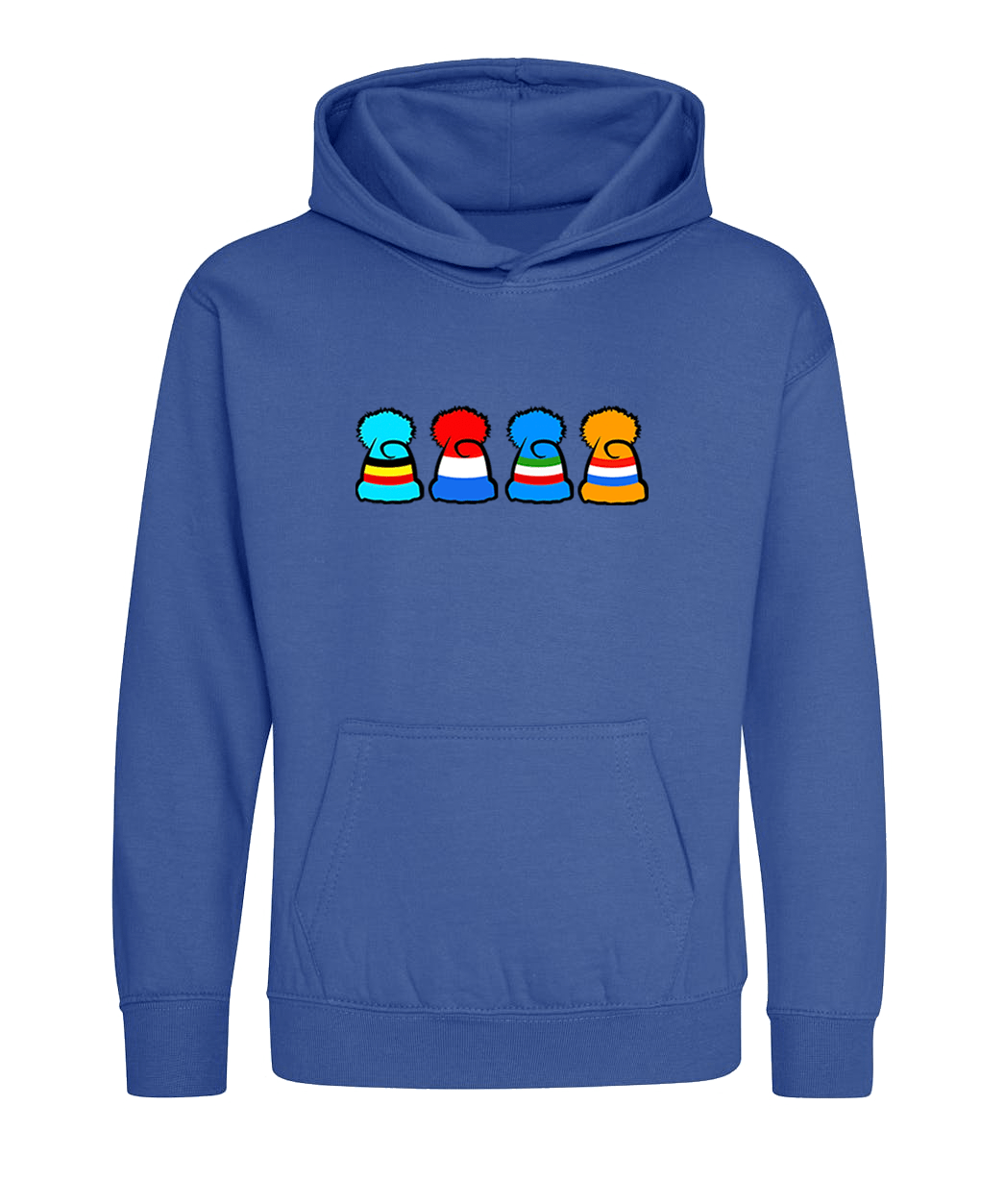 Big Bobble Hats Ltd Kids Hoody Extra Extra Small / Royal Blue Kids Classics Hoodie