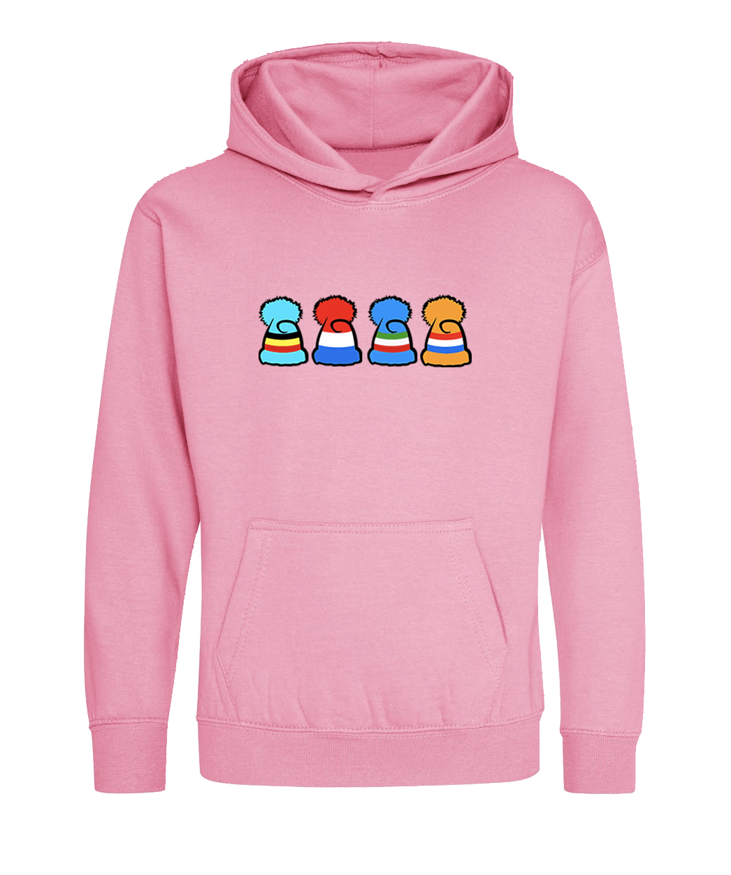 Big Bobble Hats Ltd Kids Hoody Extra Extra Small / Candyfloss Pink Kids Classics Hoodie