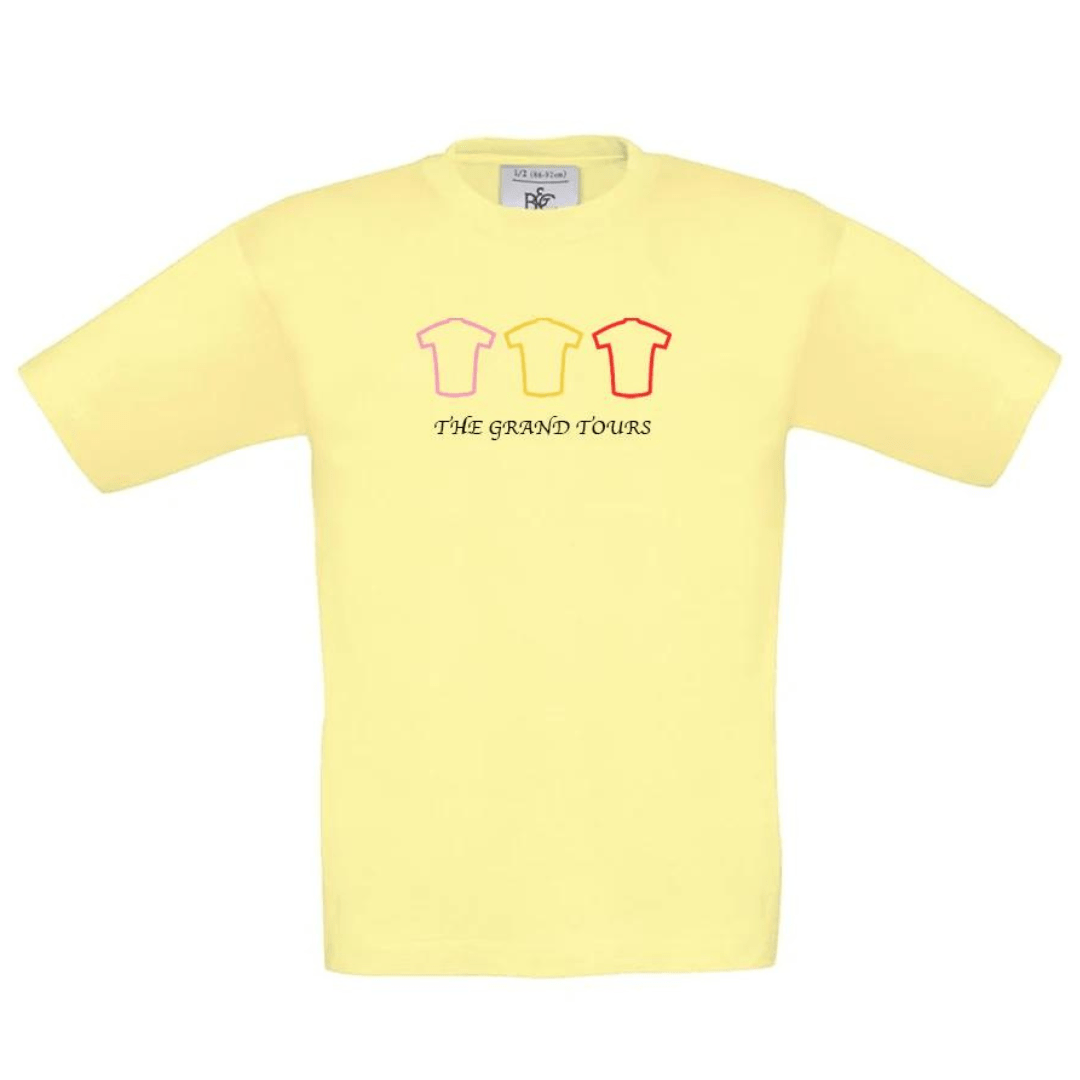 Big Bobble Hats Ltd T-Shirts 3-4 / Yellow Kids Grand Tours T-Shirt