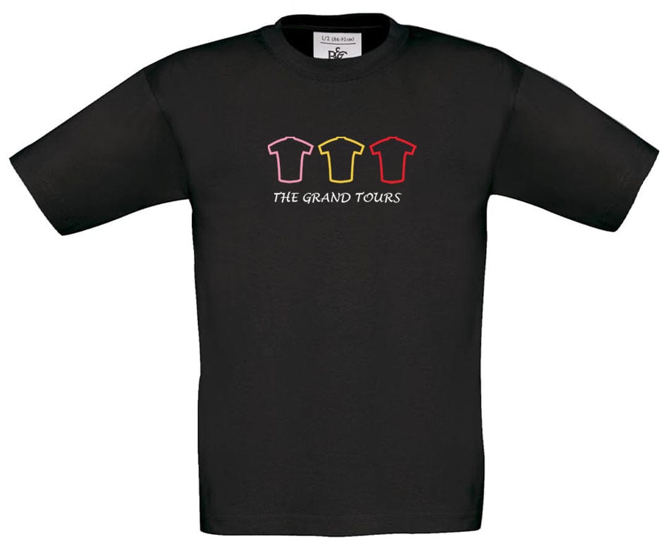 Big Bobble Hats Ltd T-Shirts 3-4 / Black Kids Grand Tours T-Shirt