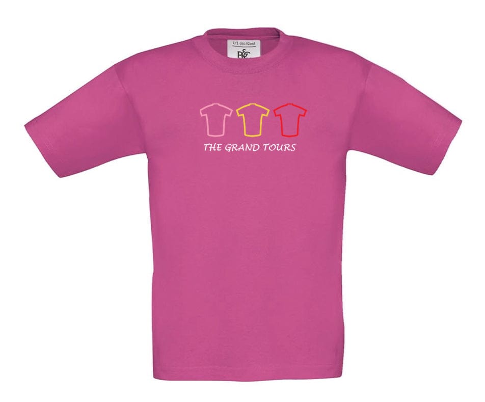 Big Bobble Hats Ltd T-Shirts 3-4 / Fuscia Kids Grand Tours T-Shirt