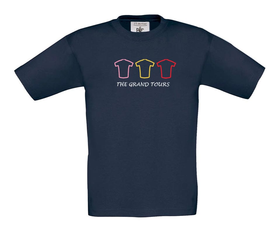 Big Bobble Hats Ltd T-Shirts 3-4 / Navy Kids Grand Tours T-Shirt