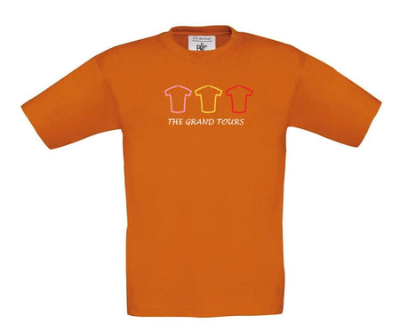 Big Bobble Hats Ltd T-Shirts 3-4 / Orange Kids Grand Tours T-Shirt