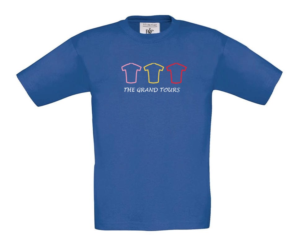 Big Bobble Hats Ltd T-Shirts 3-4 / Royal Blue Kids Grand Tours T-Shirt