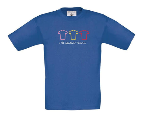 Big Bobble Hats Ltd T-Shirts 3-4 / Royal Blue Kids Grand Tours T-Shirt