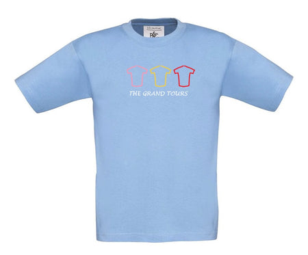 Big Bobble Hats Ltd T-Shirts 3-4 / Sky Blue Kids Grand Tours T-Shirt