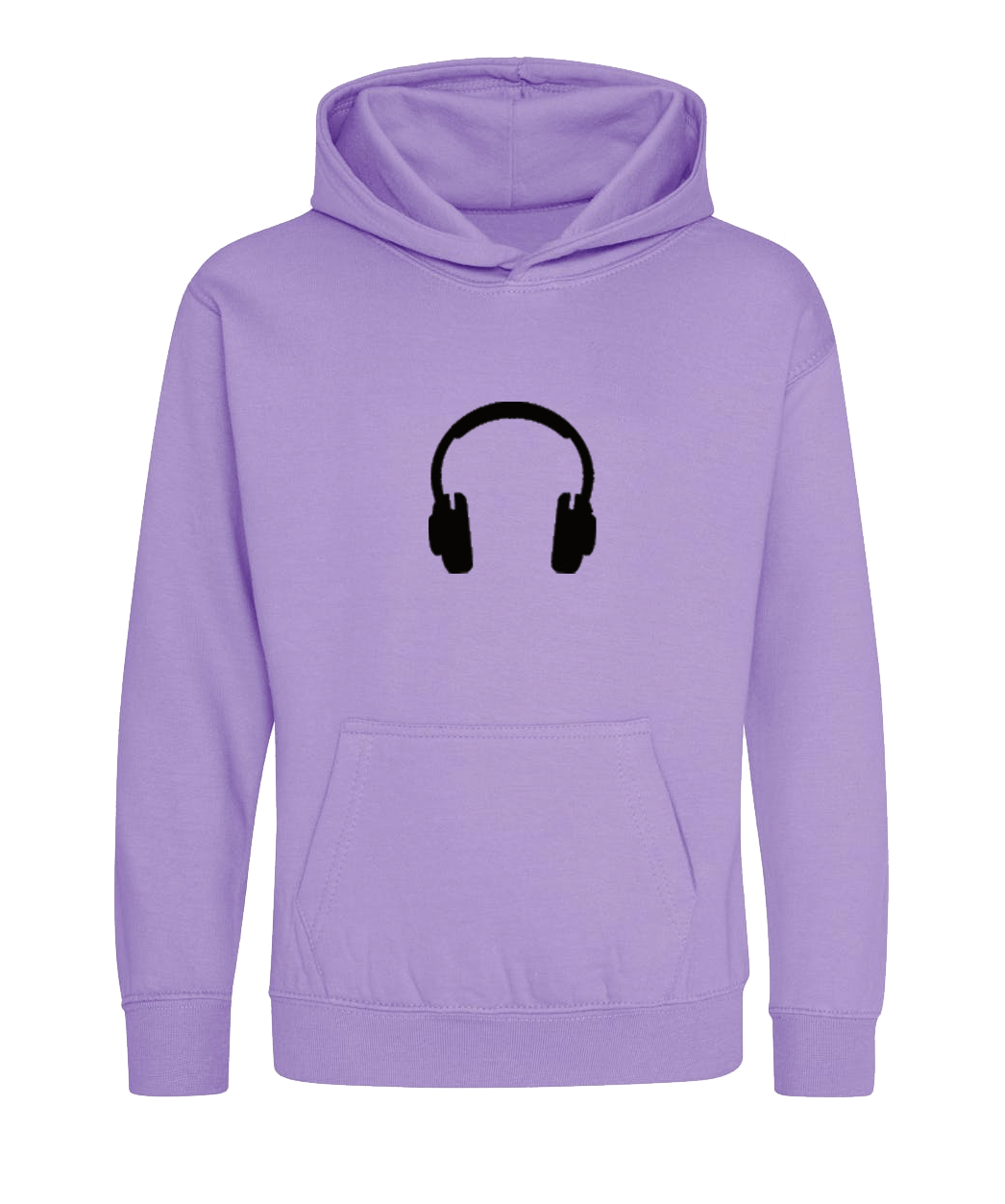 Big Bobble Hats Ltd Kids Hoody Extra Extra Small / Digital Lavender Kids Headphone Hoodie