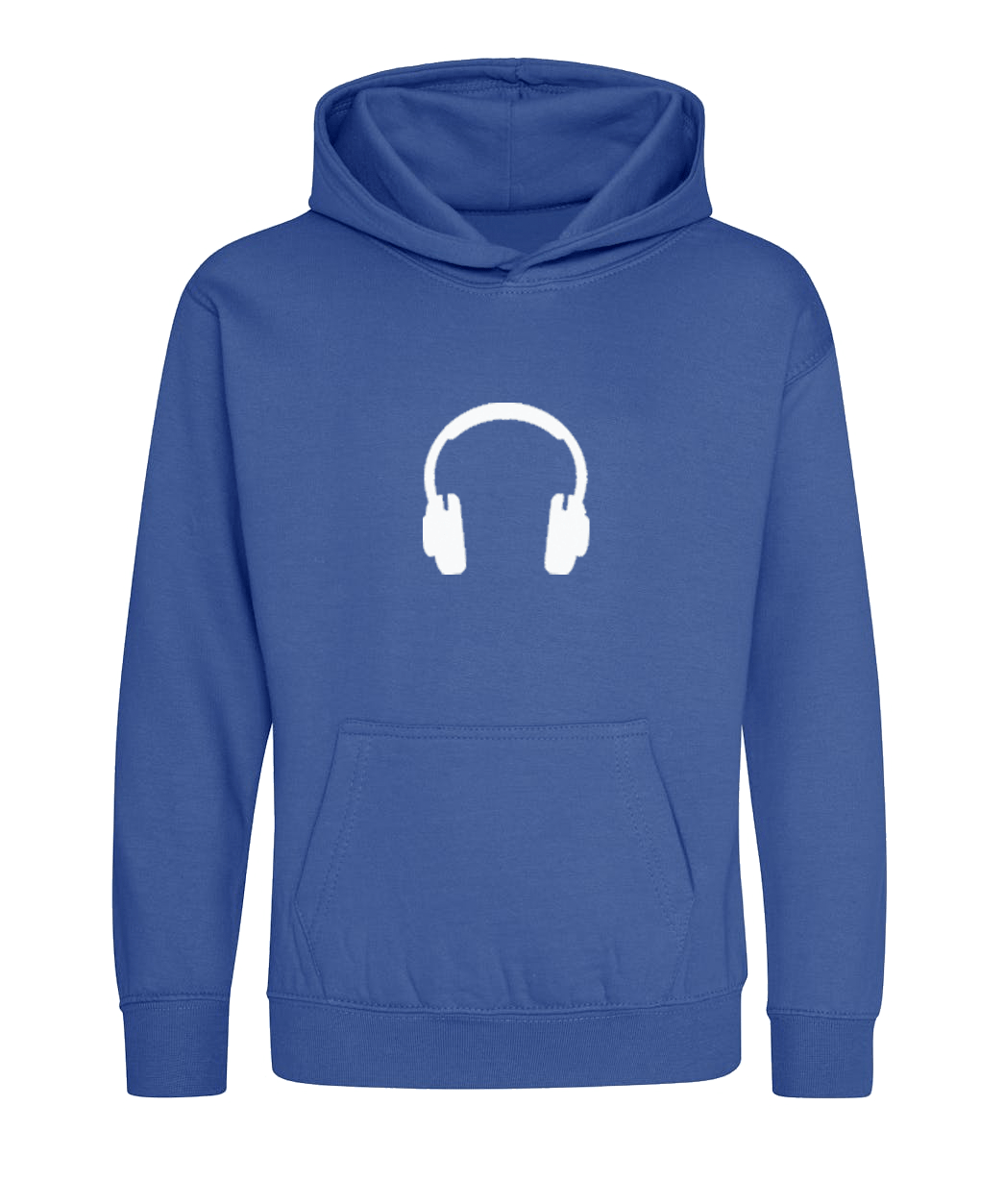 Big Bobble Hats Ltd Kids Hoody Extra Extra Small / Royal Blue Kids Headphone Hoodie