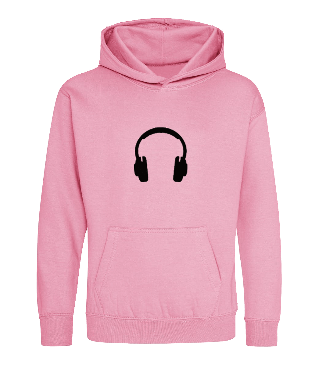 Big Bobble Hats Ltd Kids Hoody Extra Extra Small / Candyfloss Pink Kids Headphone Hoodie