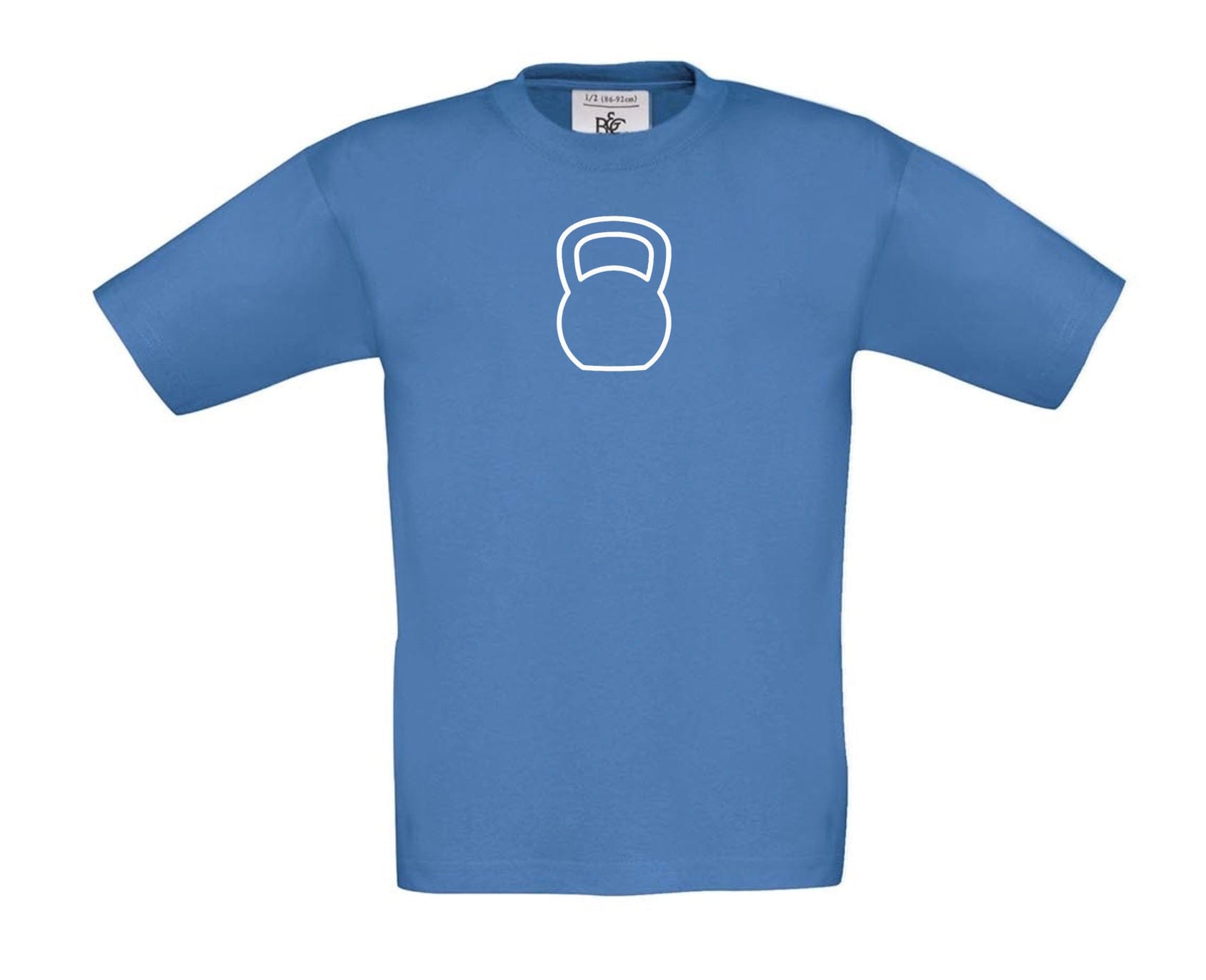 Big Bobble Hats Ltd T-Shirts 3-4 / Azure Kids Kettlebell T-Shirt