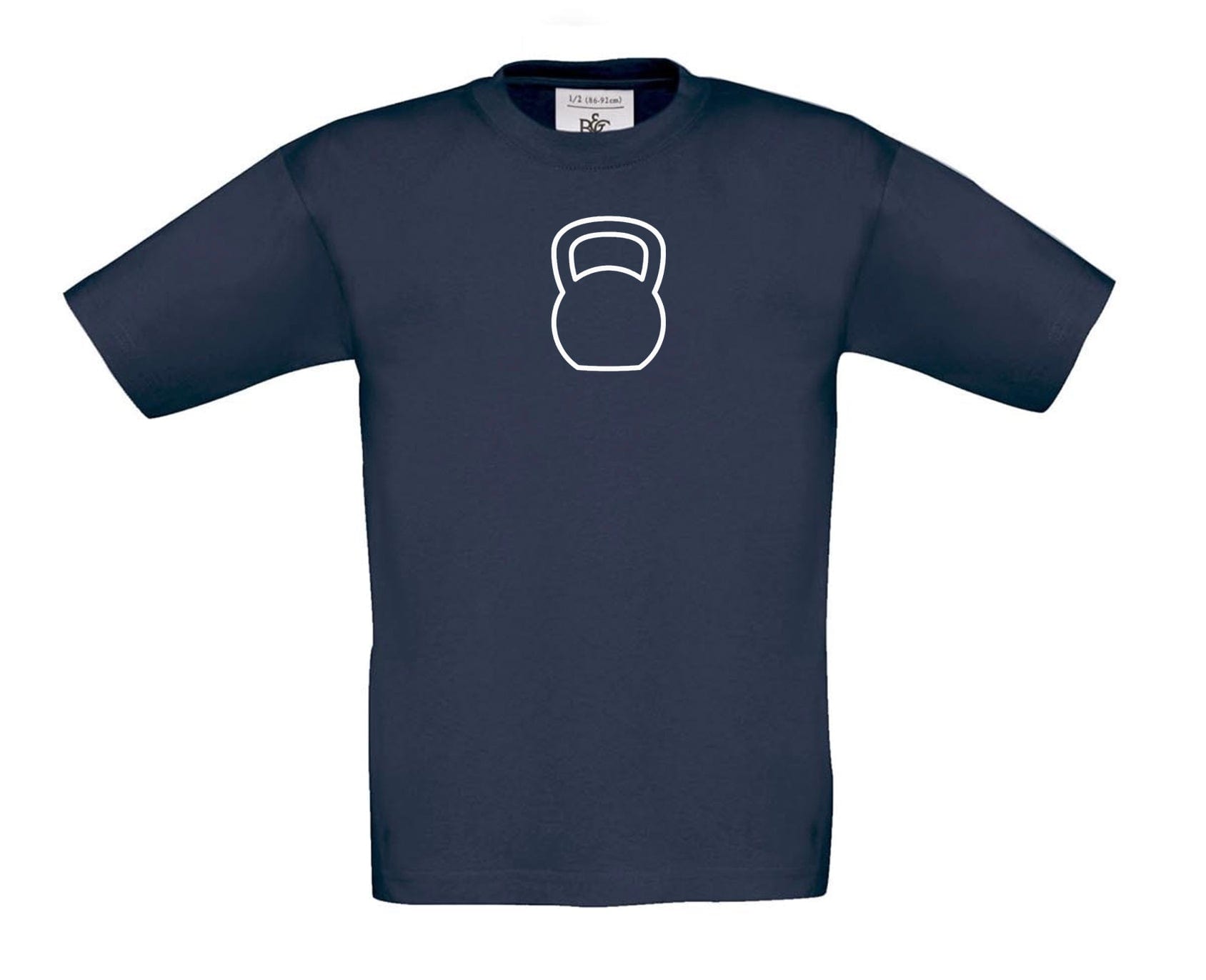 Big Bobble Hats Ltd T-Shirts 3-4 / Light Navy Kids Kettlebell T-Shirt