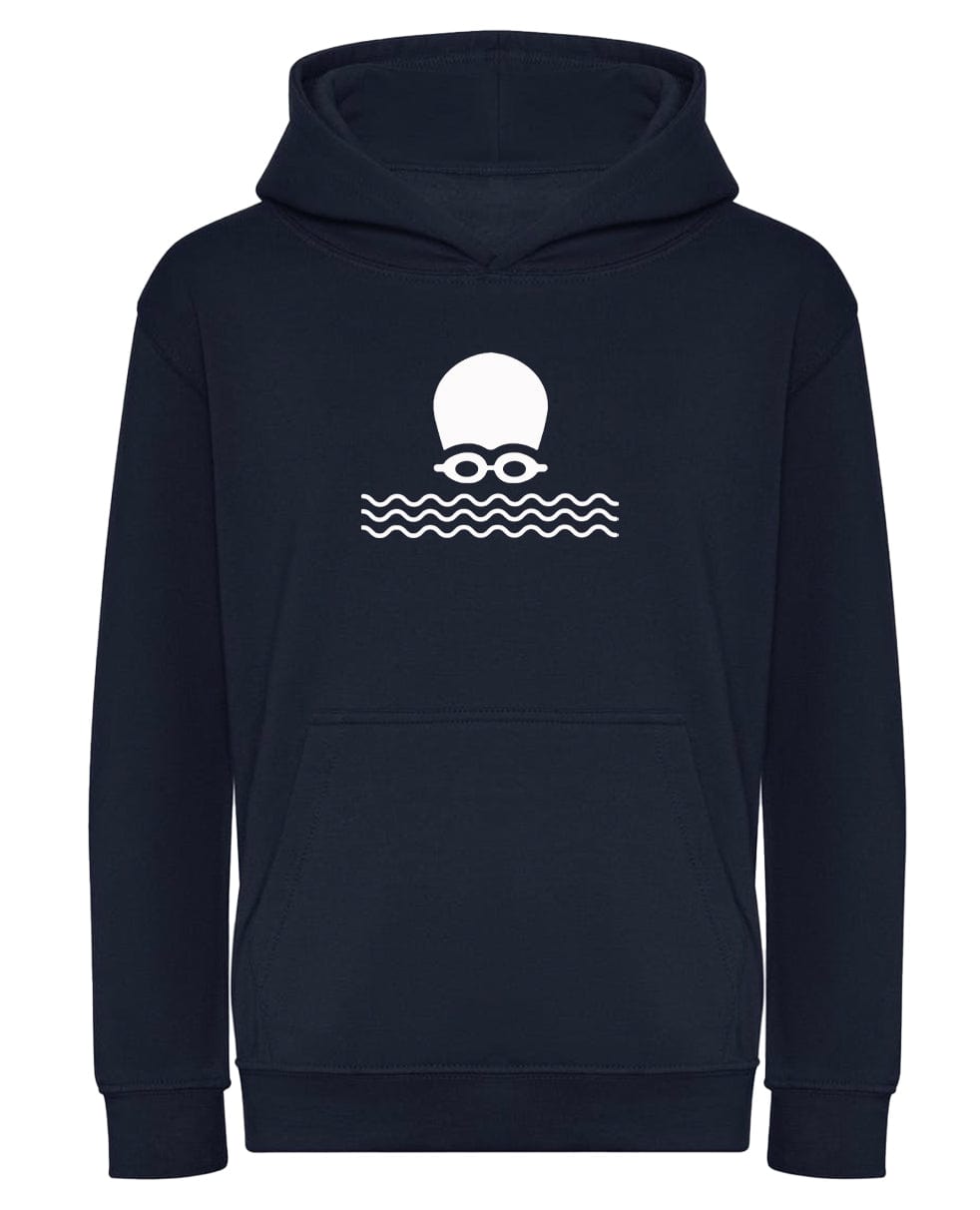 Big Bobble Hats Ltd Kids Hoody Extra Extra Small / Navy Kids Open Water Swimming Hoodie