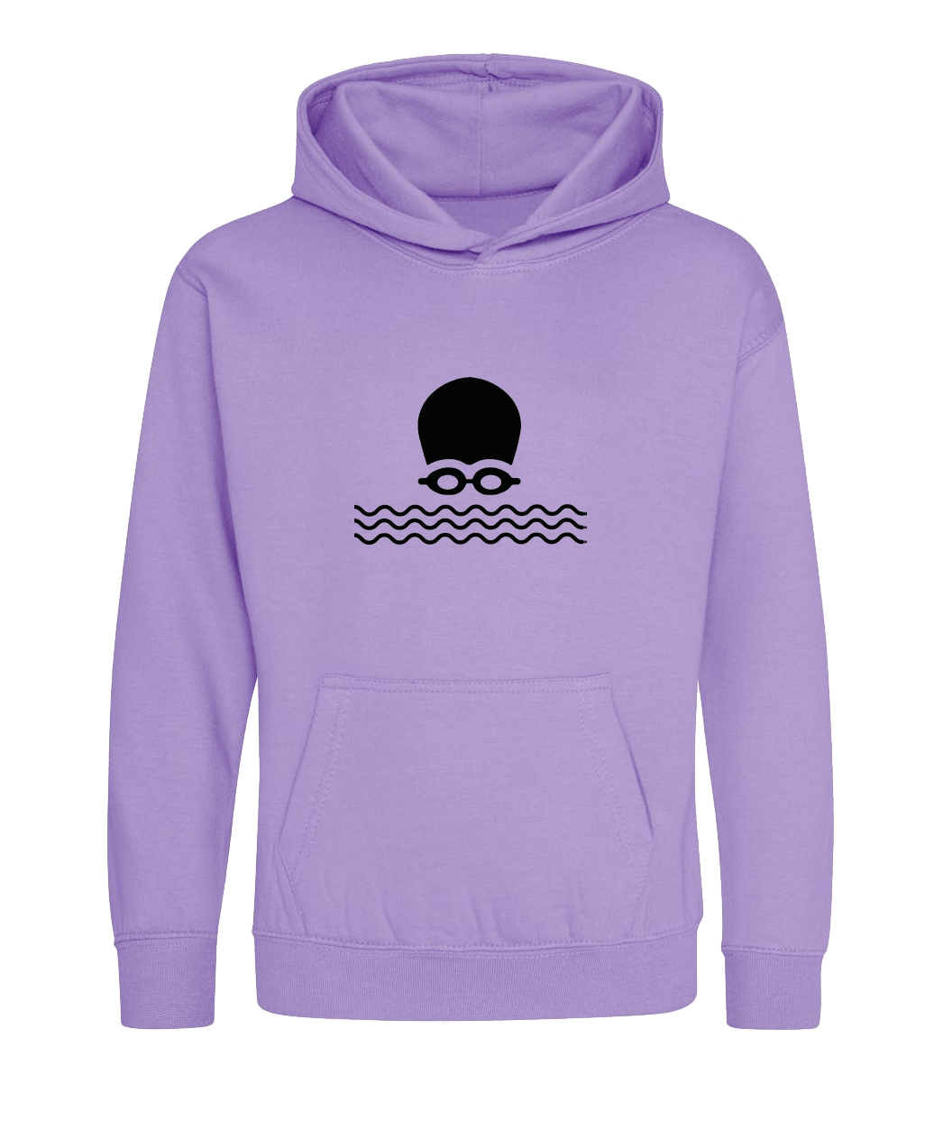 Big Bobble Hats Ltd Kids Hoody Extra Extra Small / Digital Lavender Kids Open Water Swimming Hoodie