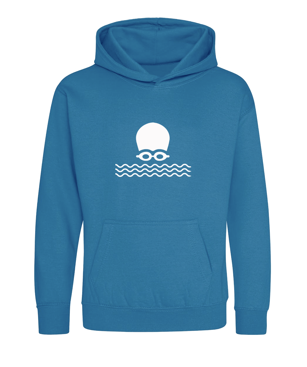 Big Bobble Hats Ltd Kids Hoody Extra Extra Small / Sapphire Blue Kids Open Water Swimming Hoodie