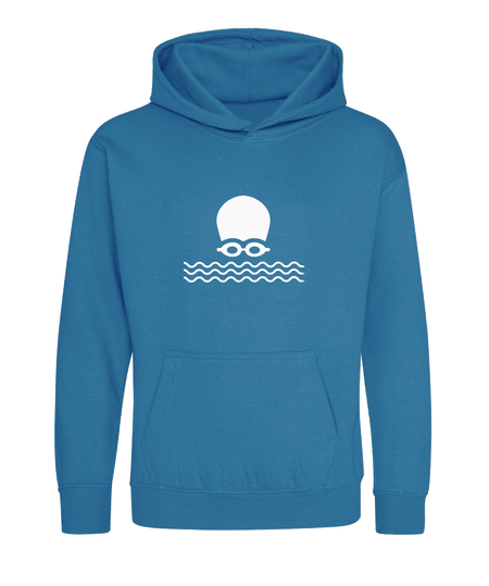 Big Bobble Hats Ltd Kids Hoody Extra Extra Small / Sapphire Blue Kids Open Water Swimming Hoodie