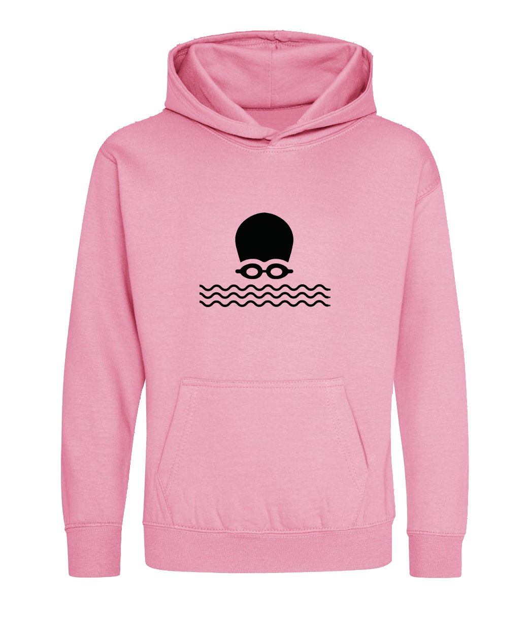 Big Bobble Hats Ltd Kids Hoody Extra Extra Small / Candyfloss Pink Kids Open Water Swimming Hoodie