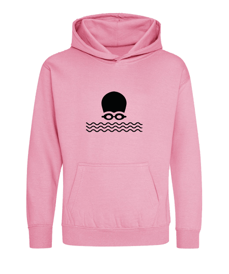 Big Bobble Hats Ltd Kids Hoody Extra Extra Small / Candyfloss Pink Kids Open Water Swimming Hoodie