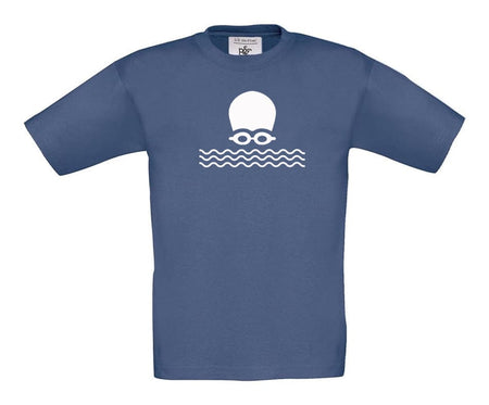 Big Bobble Hats Ltd T-Shirts 3-4 / Denim Kids Open Water Swimming T-Shirt