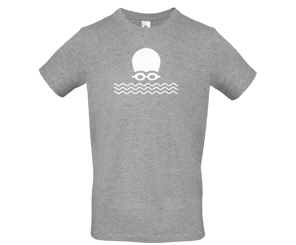 Big Bobble Hats Ltd T-Shirts 3-4 / Sport Grey Kids Open Water Swimming T-Shirt