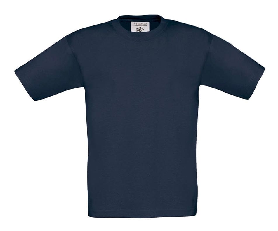 Big Bobble Hats Ltd T-Shirts 3-4 / Navy Kids Plain T-Shirt