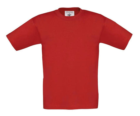 Big Bobble Hats Ltd T-Shirts 3-4 / Red Kids Plain T-Shirt