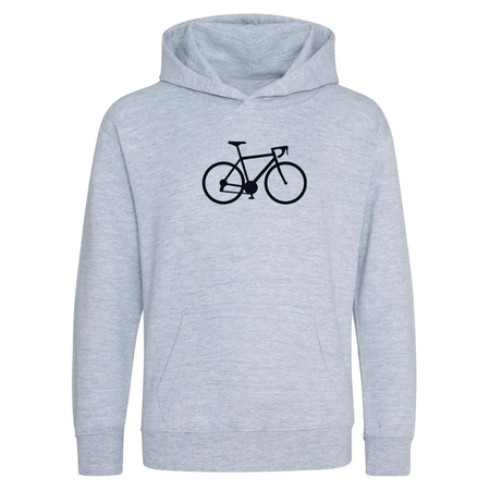 Big Bobble Hats Ltd Kids Hoody Extra Extra Small / Heather Grey Kids Road Bike Hoodie