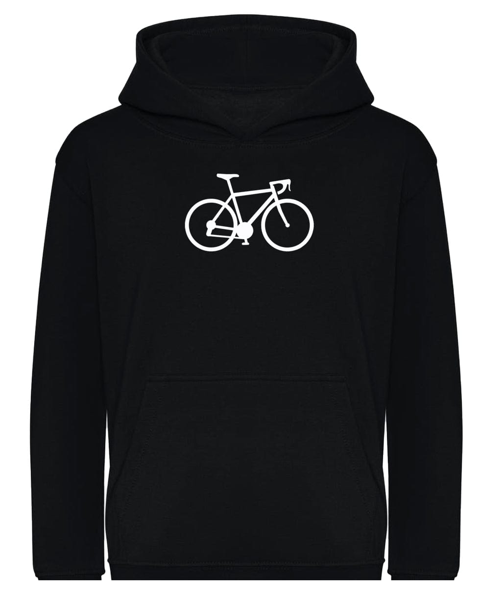 Big Bobble Hats Ltd Kids Hoody Extra Extra Small / Black Kids Road Bike Hoodie