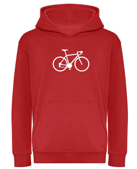 Big Bobble Hats Ltd Kids Hoody Extra Extra Small / Red Kids Road Bike Hoodie