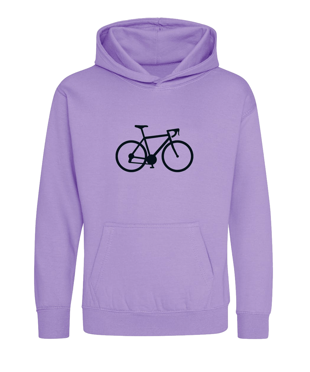 Big Bobble Hats Ltd Kids Hoody Extra Extra Small / Digital Lavender Kids Road Bike Hoodie