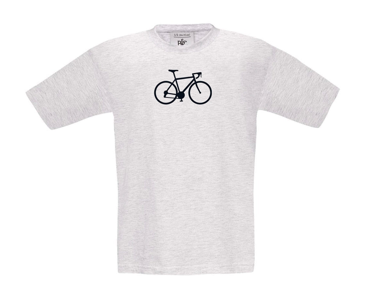 Big Bobble Hats Ltd T-Shirts 3-4 / Ash Kids Road Bike T-Shirt