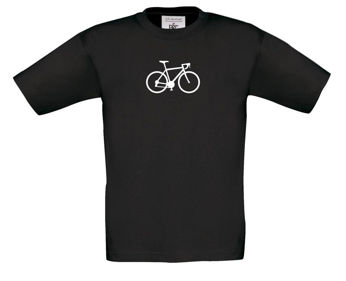 Big Bobble Hats Ltd T-Shirts 3-4 / Black Kids Road Bike T-Shirt