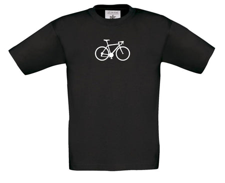 Big Bobble Hats Ltd T-Shirts 3-4 / Black Kids Road Bike T-Shirt