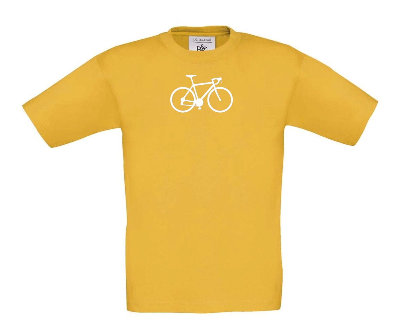 Big Bobble Hats Ltd T-Shirts 3-4 / Gold Kids Road Bike T-Shirt