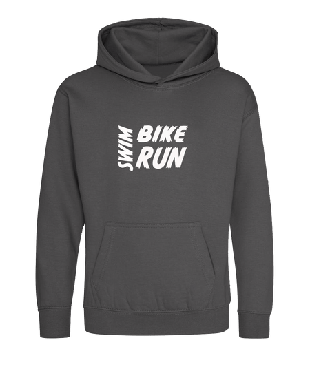 Big Bobble Hats Ltd Kids Hoody Extra Extra Small / Storm Grey Kids Swim Bike Run Hoodie